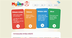 Desktop Screenshot of myskahriste.cz